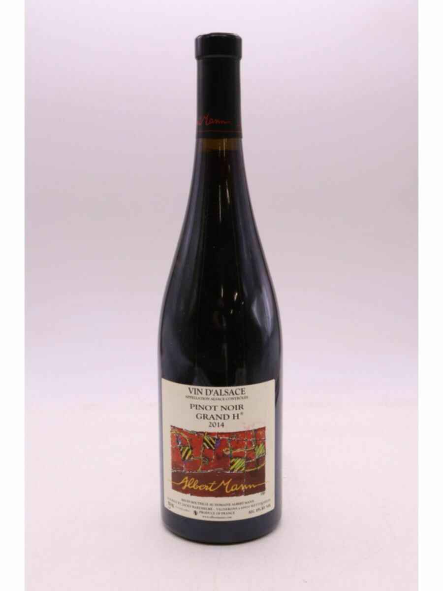 Albert Mann Alsace Pinot Noir Grand H 2014