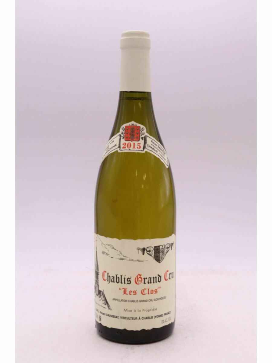 Vincent Dauvissat Chablis Les Clos Grand Cru, 2015