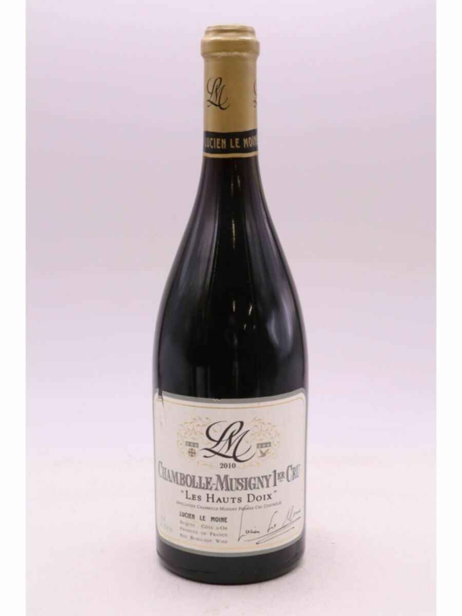 Lucien Le Moine Chambolle Musigny Les Hauts Doix 1er Cru 2010