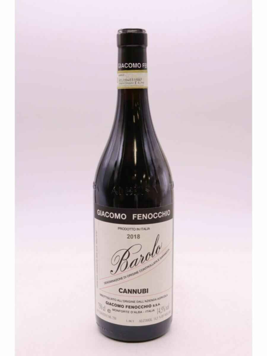 Giacomo Fenocchio Barolo Cannubi 2018