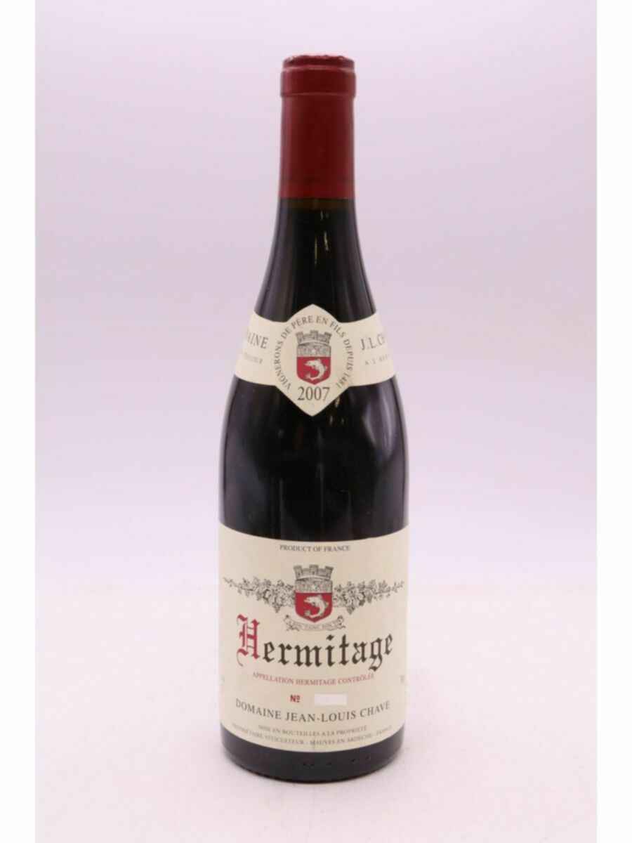 Jean Louis Chave Hermitage Rouge 2007