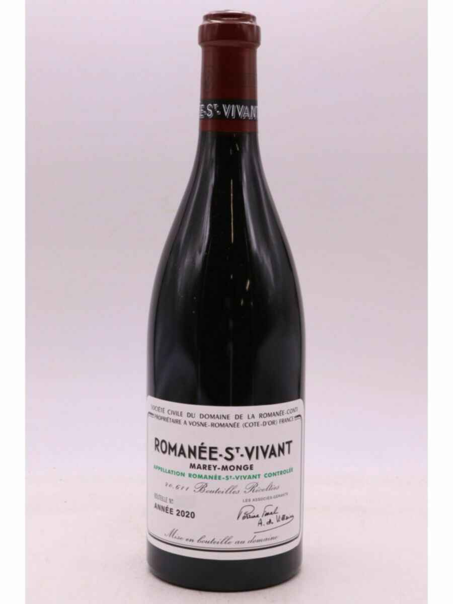 De La Romanee Conti Romanee Saint Vivant Grand Cru 2020