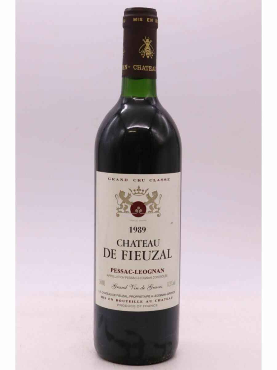 Chateau De Fieuzal, 1989