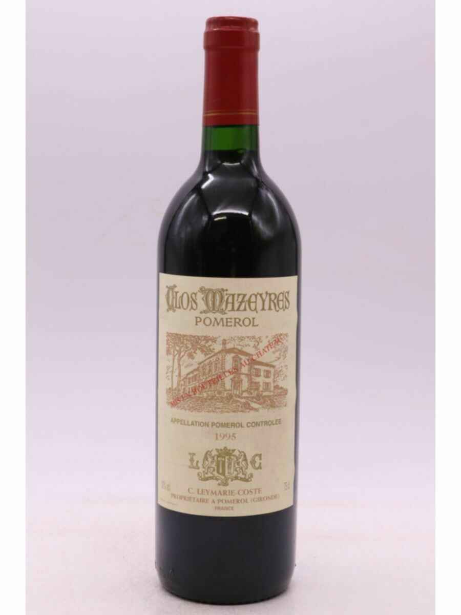 Chateau Clos Mazeyres, 1995