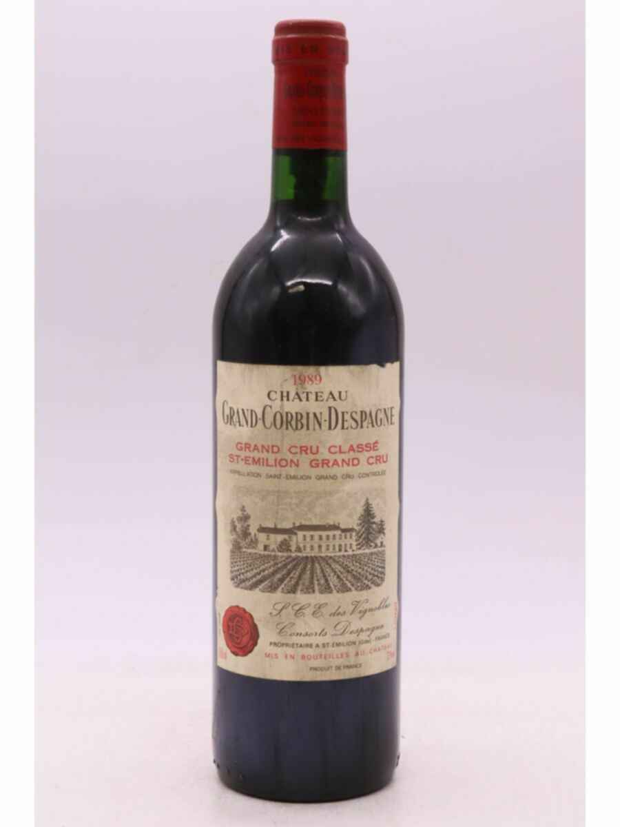 Chateau Grand Corbin Despagne, 1989