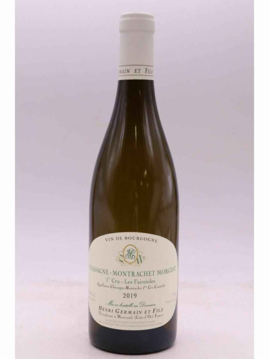 Henri Germain Chassagne Montrachet Morgeot Les Fairendes 1er Cru 2019