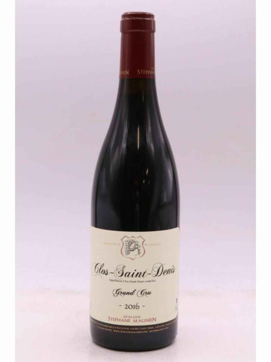 Stephane Magnien Clos Saint Denis Grand Cru, 2016