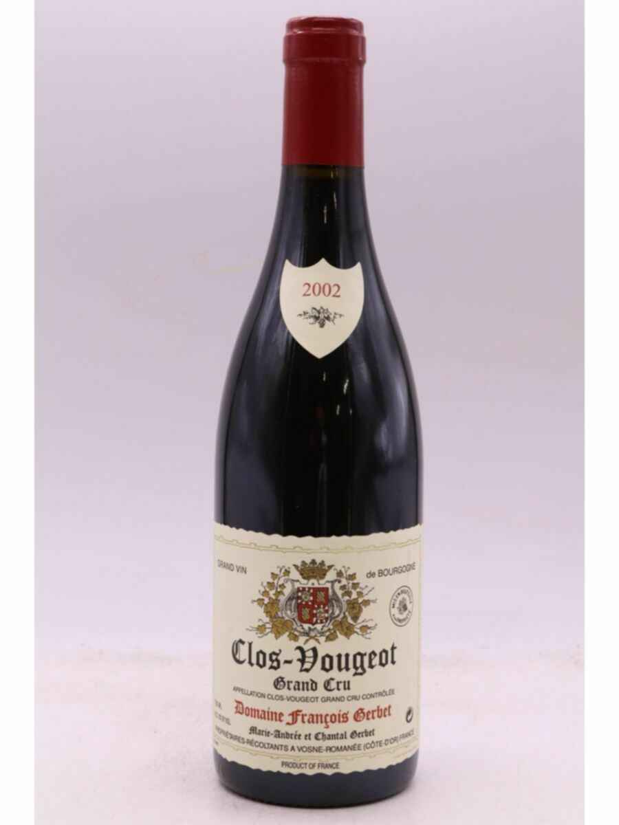 François Gerbet Clos Vougeot Grand Cru, 2002