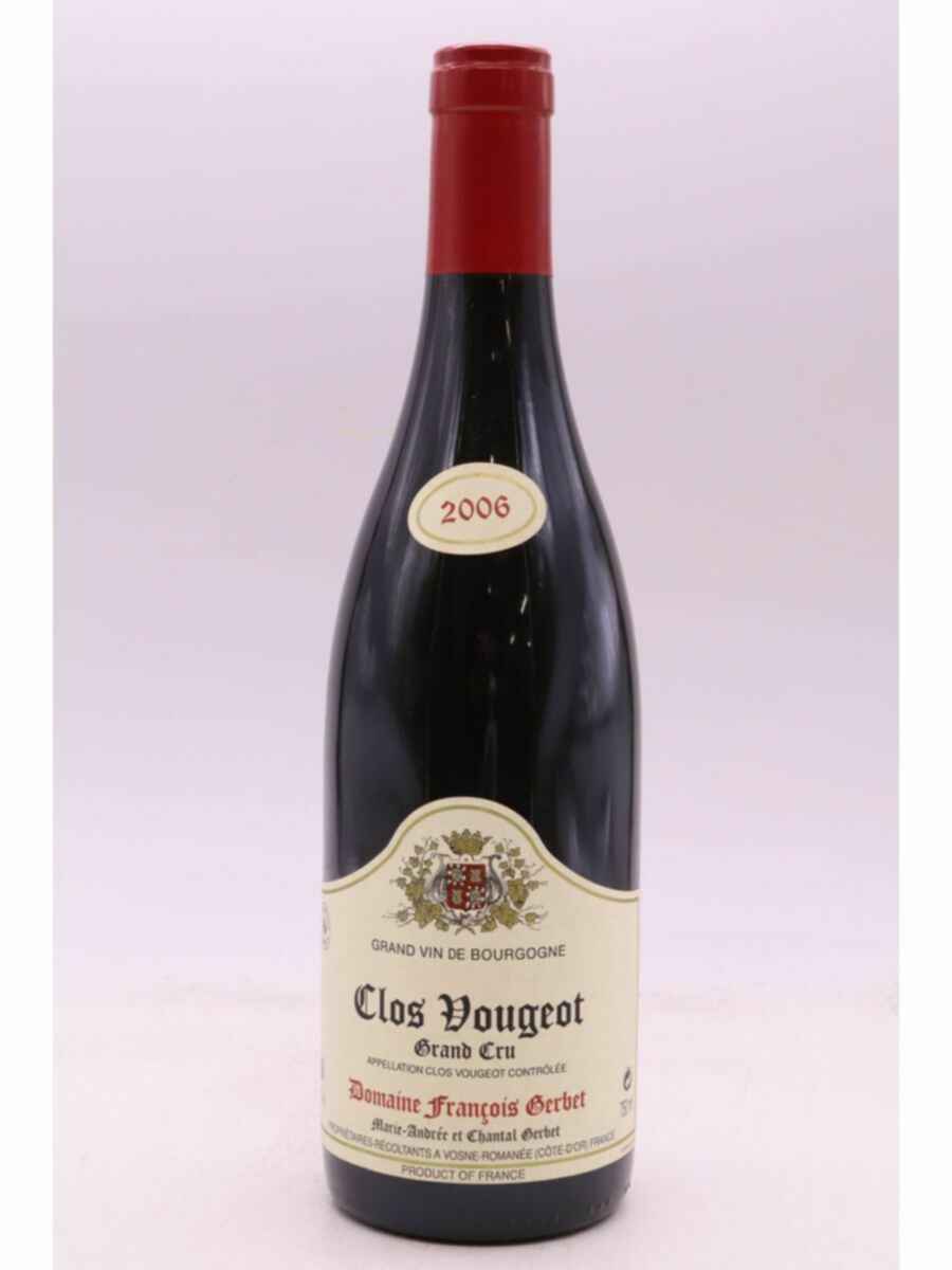 François Gerbet Clos Vougeot Grand Cru, 2006