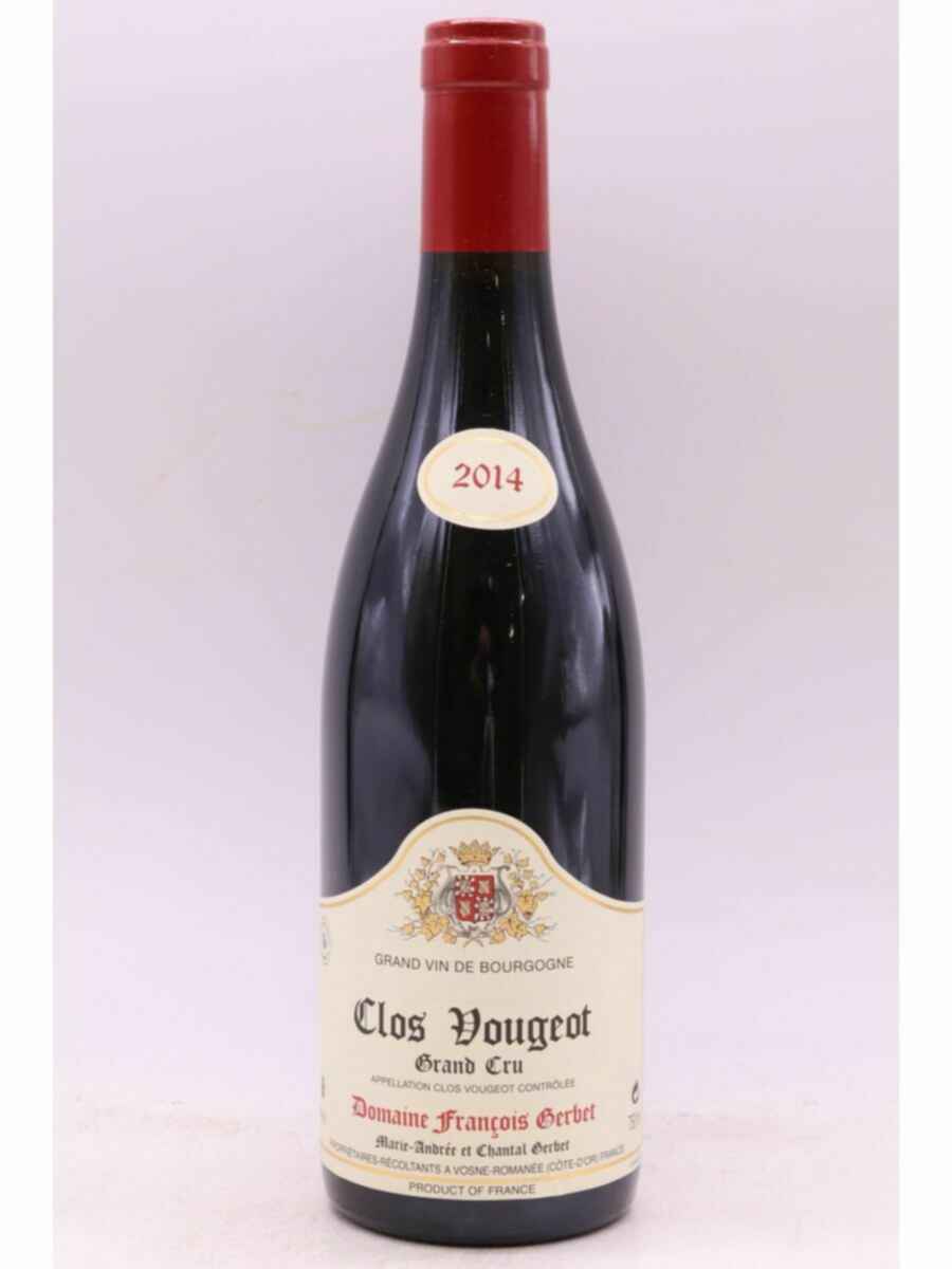 François Gerbet Clos Vougeot Grand Cru, 2014