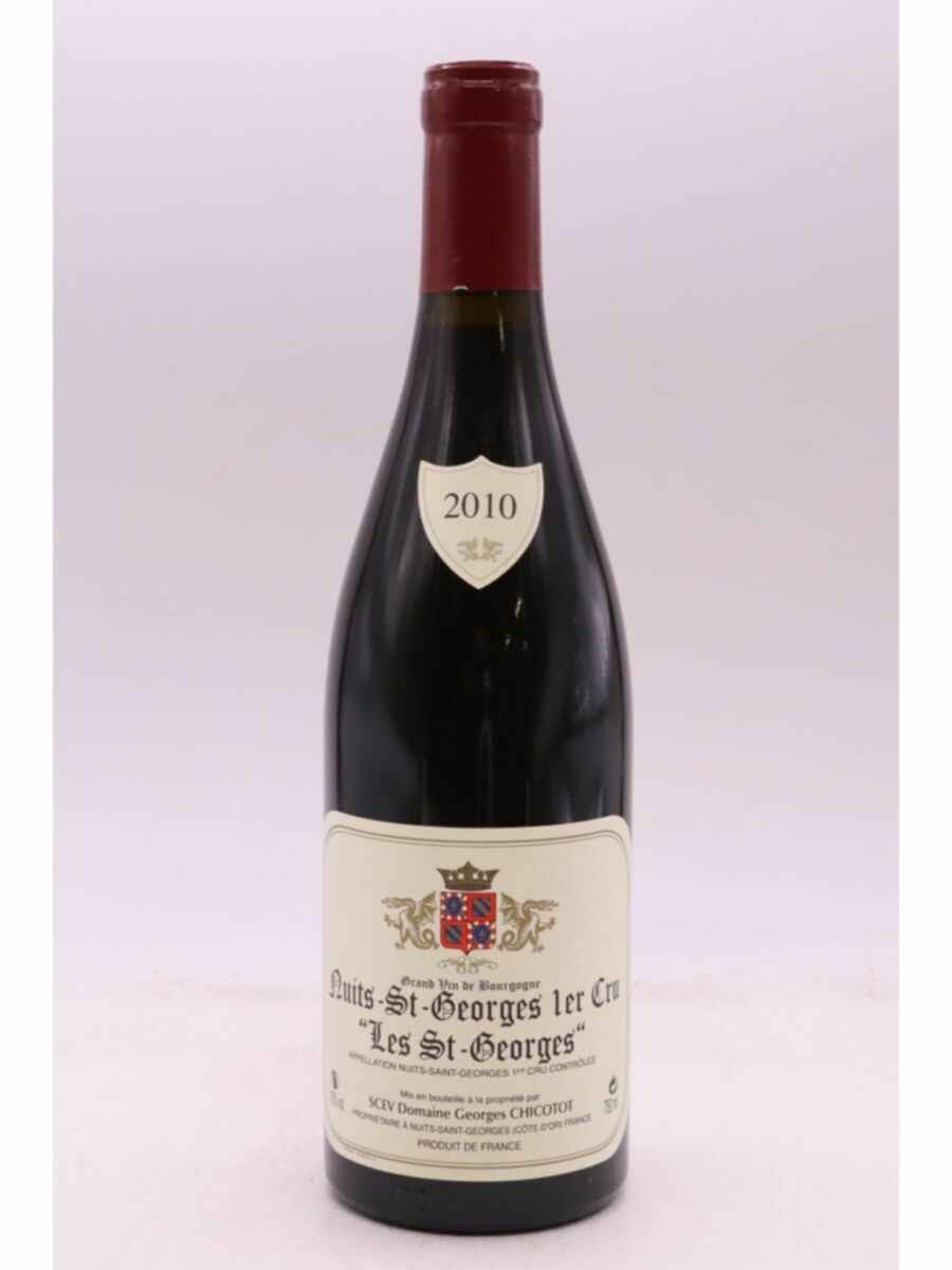 Georges Chicotot Nuits St Georges Les St Georges, 2010