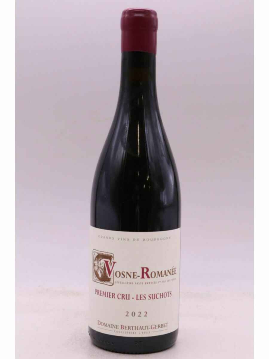 Berthaut Gerbet Vosne Romanee Les Suchots 1er Cru, 2022