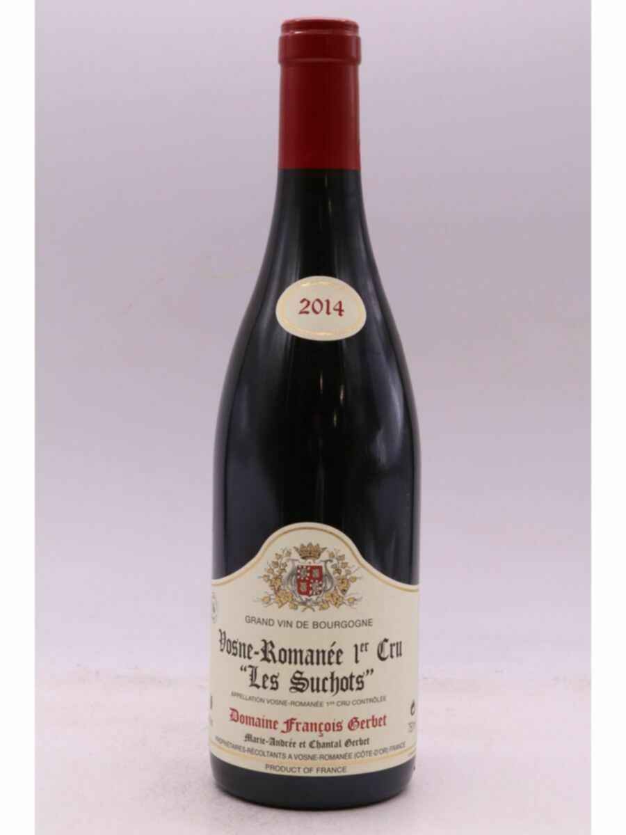 François Gerbet Vosne Romanee Les Suchots 1er Cru, 2014