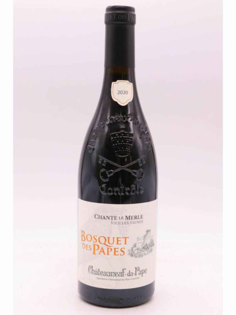 Bosquet Des Papes Chateauneuf Du Pape Chante Le Merle, 2020