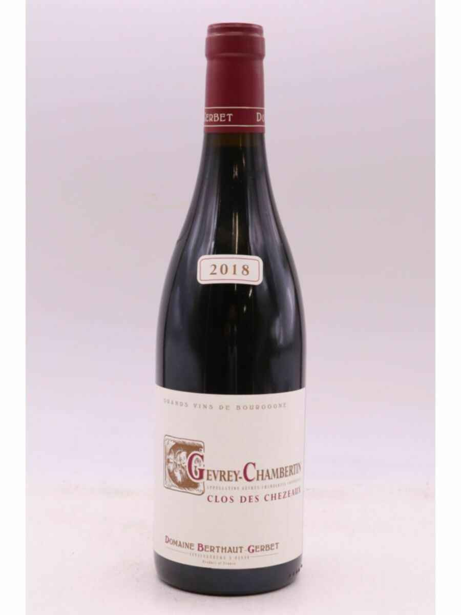 Berthaut Gerbet Gevrey Chamberin Clos Des Chezeaux, 2018