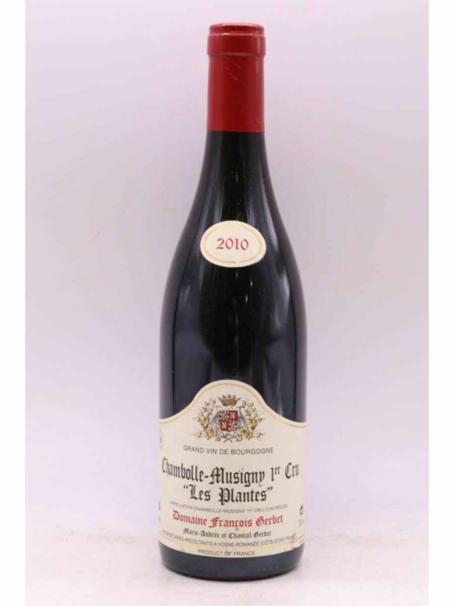 François Gerbet Chambolle Musigny Les Plantes 1er Cru, 2010