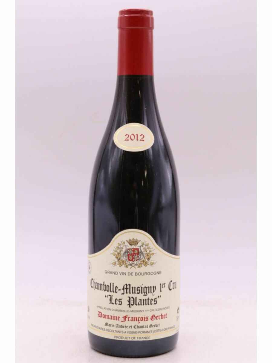 François Gerbet Chambolle Musigny Les Plantes 1er Cru, 2012