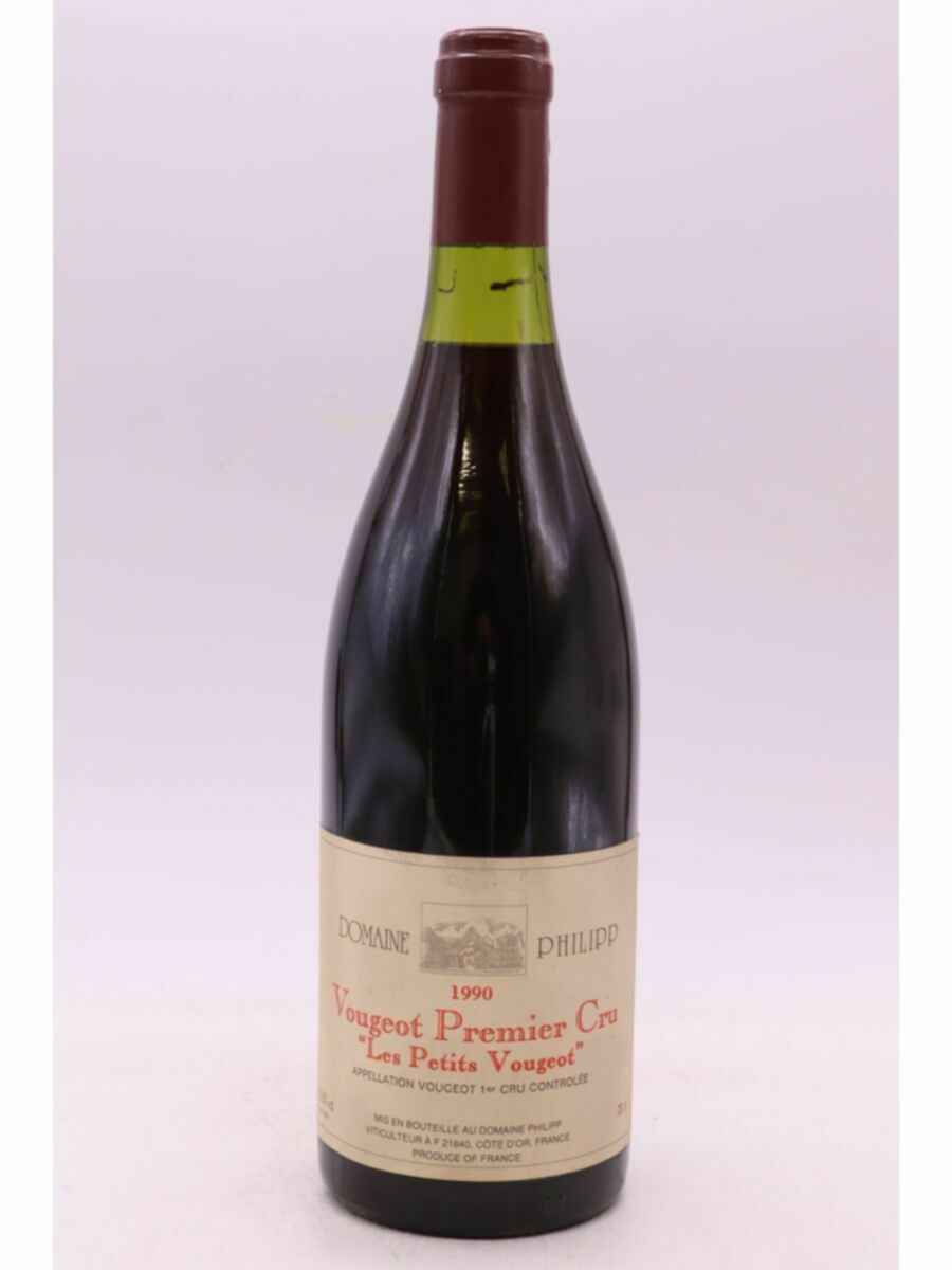 Philipp Vougeot 1er Cru Les Petits Vougeot 1990