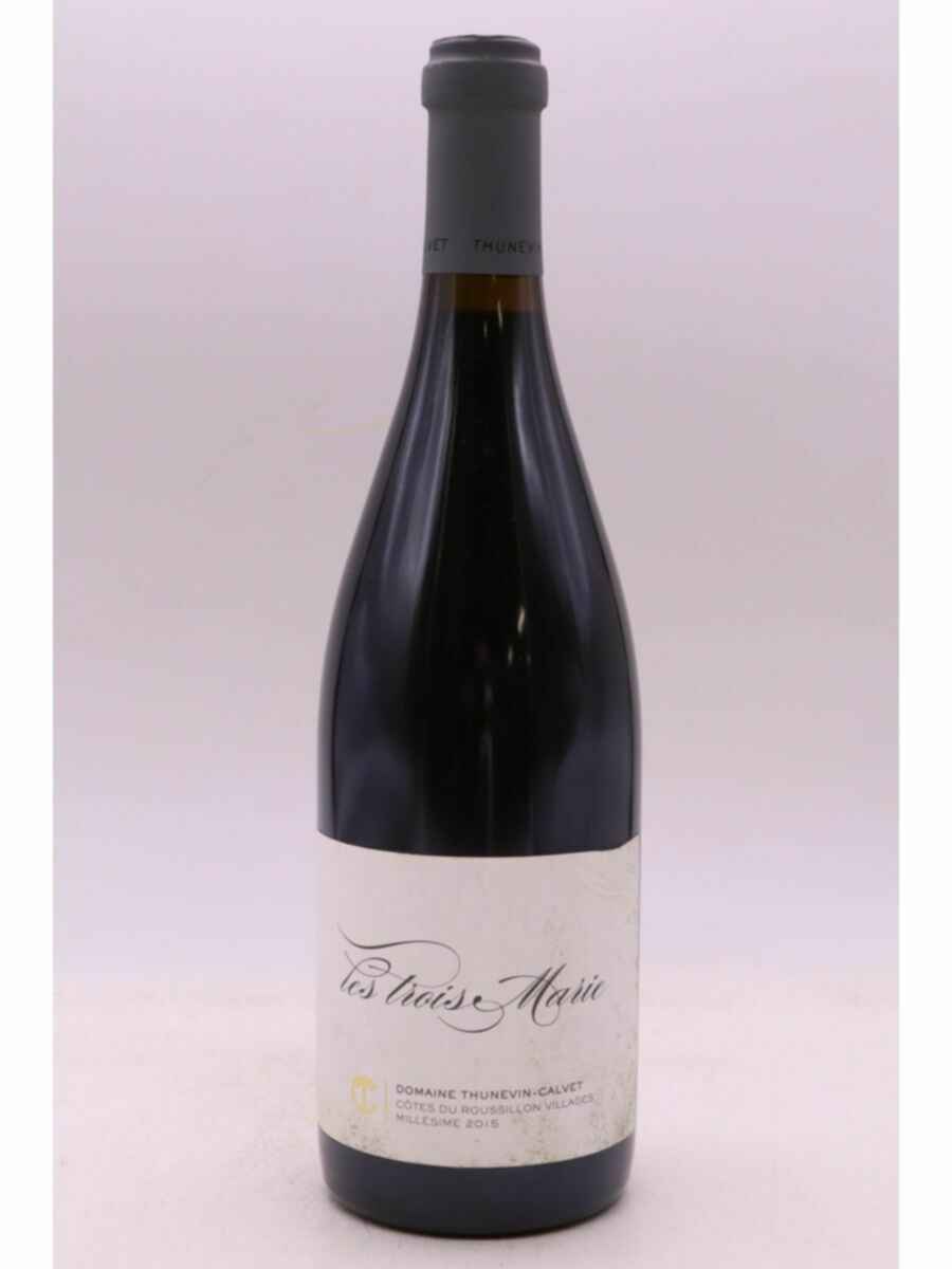 Calvet-thunevin Cotes Du Roussillon Villages Les Trois Maries, 2015
