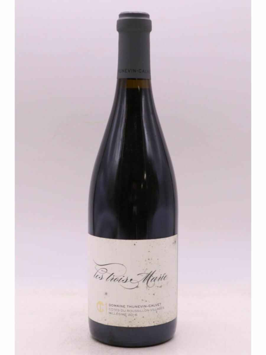 Calvet-thunevin Cotes Du Roussillon Villages Les Trois Maries, 2016