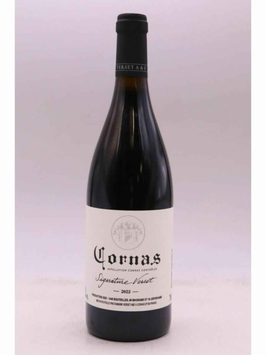 Alain Verset Cornas Signature 2022