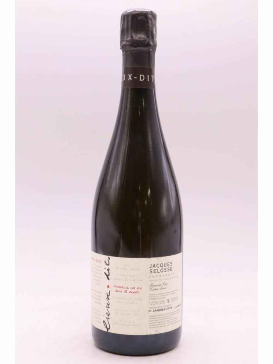 Jacques Selosse Extra Brut Sous Le Mont Mareuil Sur Ay N.V.