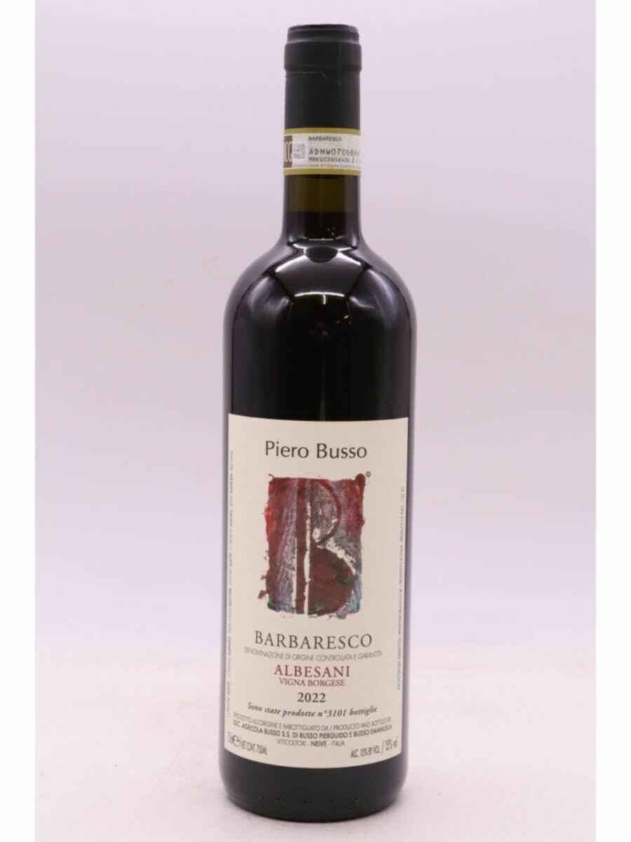 Piero Busso Barbaresco Albesani Vigna Borgese 2022