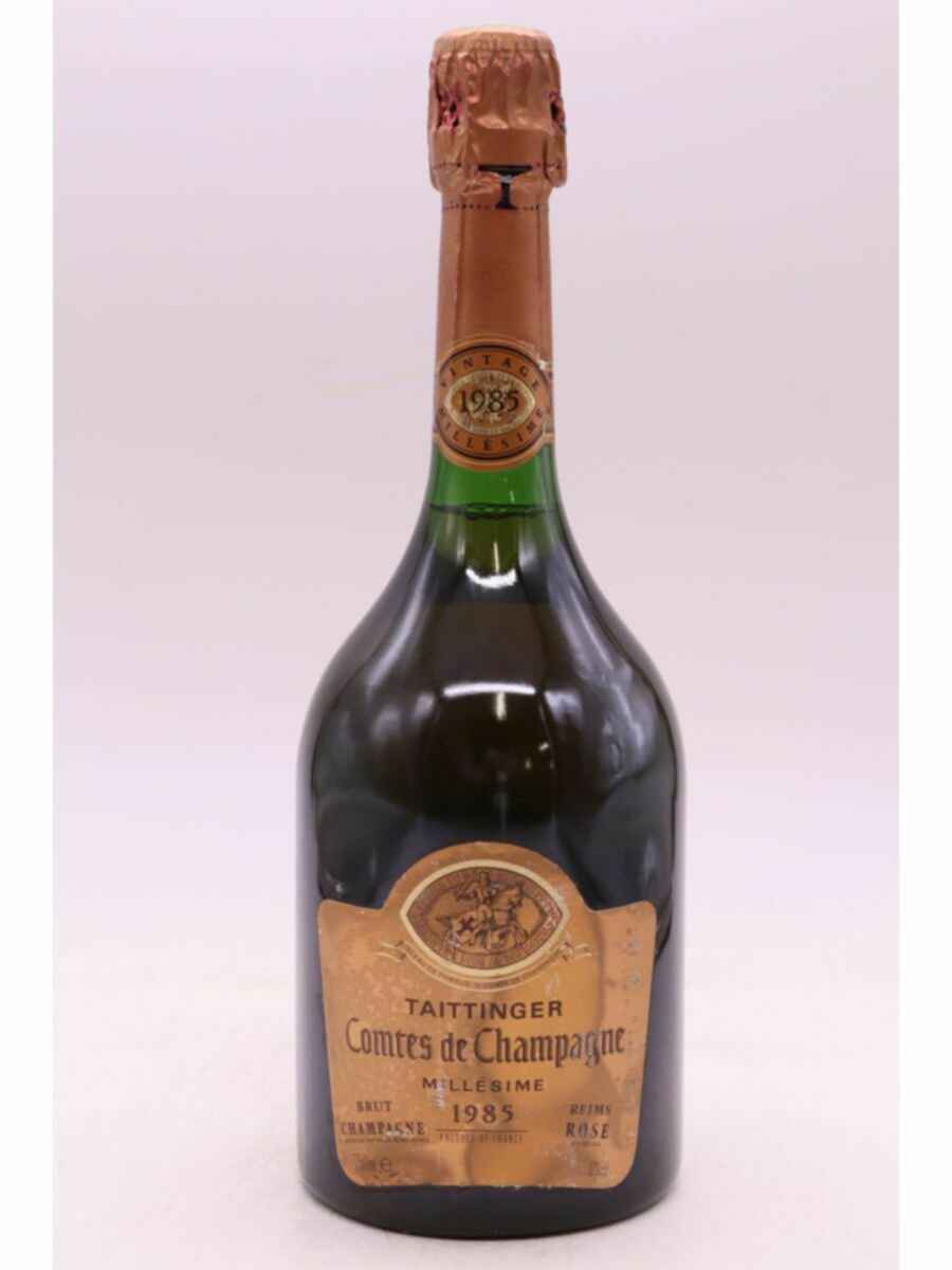Taittinger Comtes De Champagne Rose 1985