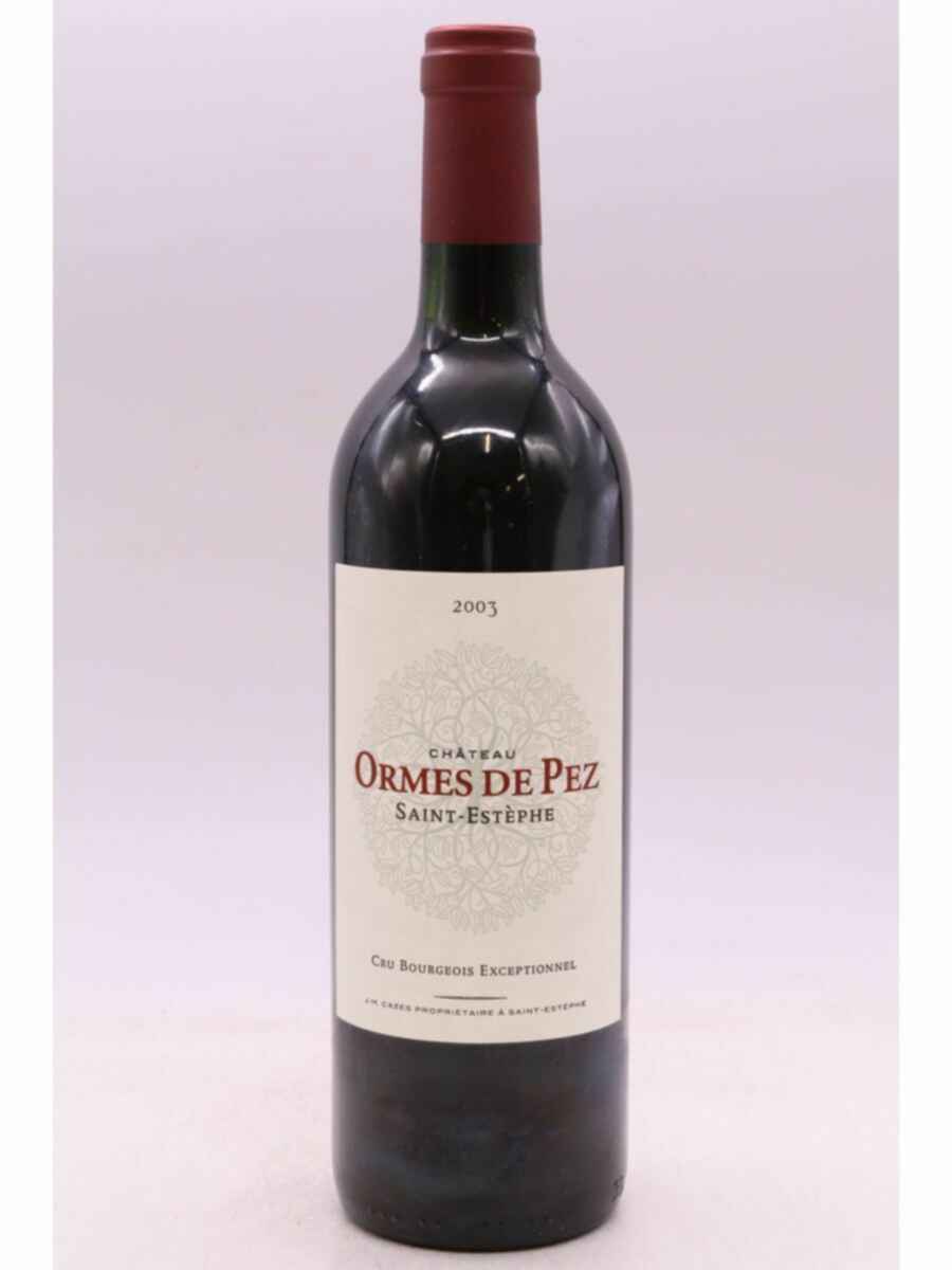 Chateau Les Ormes-de-pez 2003