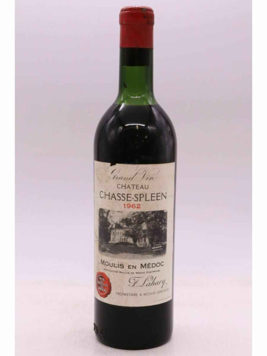 Chateau Chasse Spleen 1962