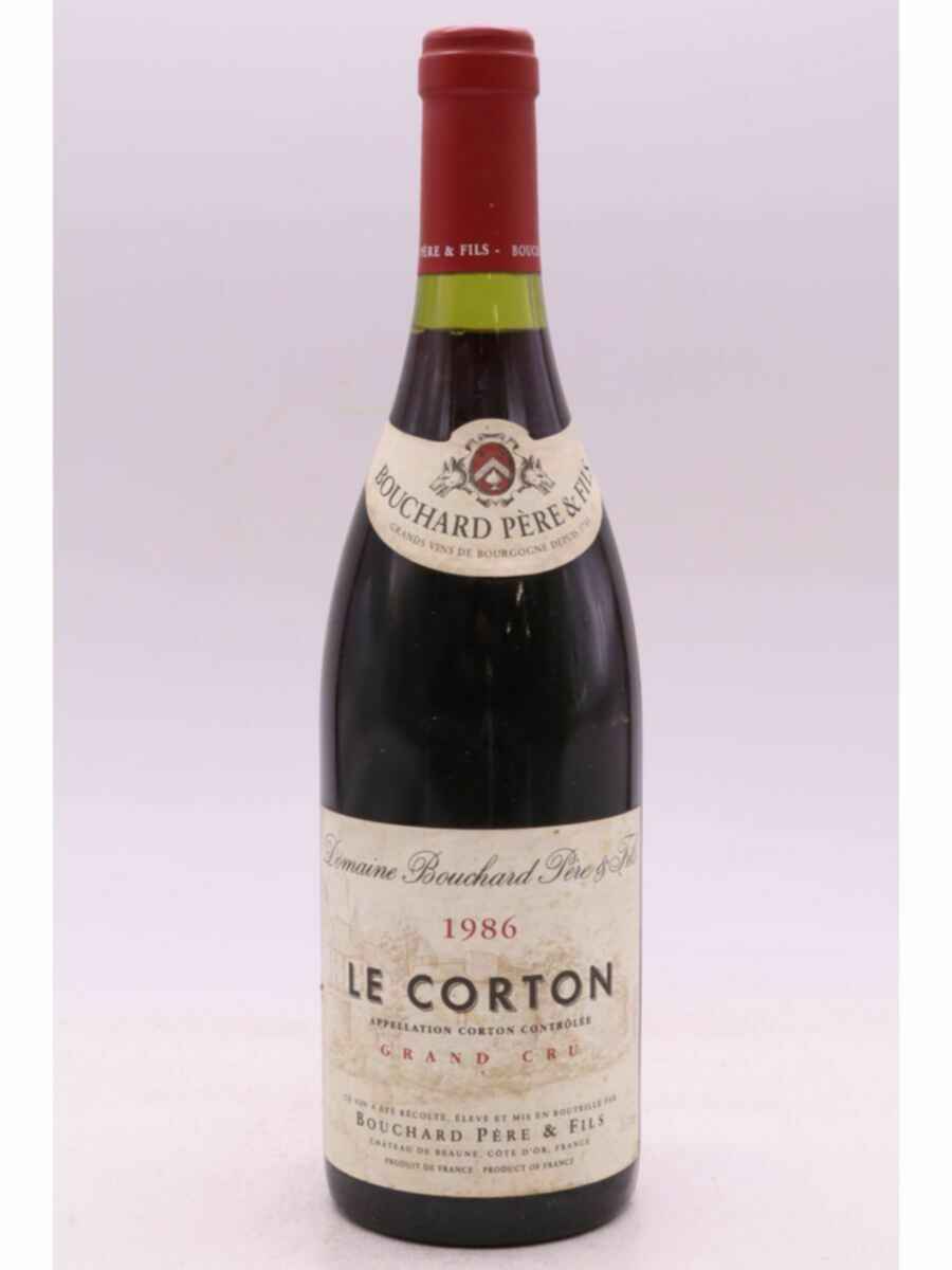 Bouchard P&f Corton Le Corton Grand Cru 1986