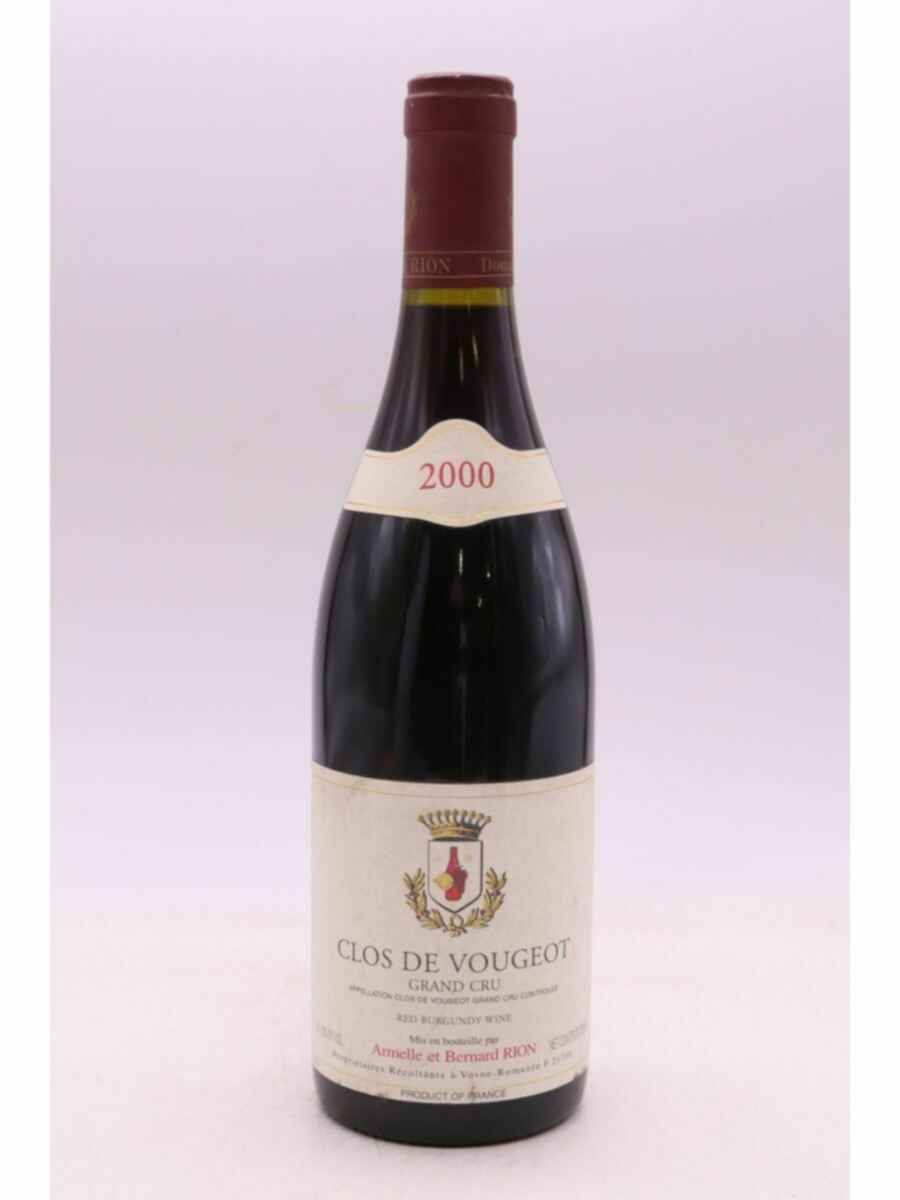Armelle Et Bernard Rion Clos Vougeot Grand Cru, 2000