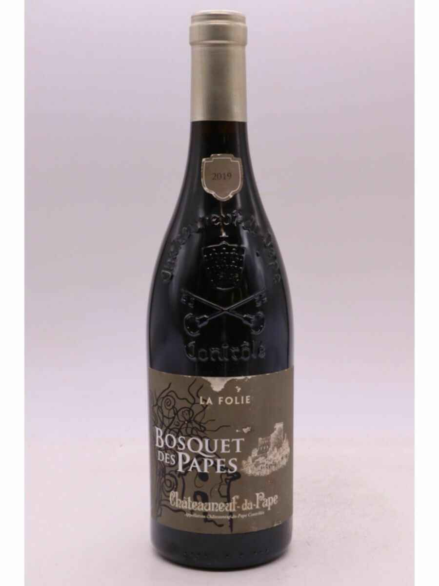 Bosquet Des Papes Chateauneuf Du Pape La Folie Rouge 2019