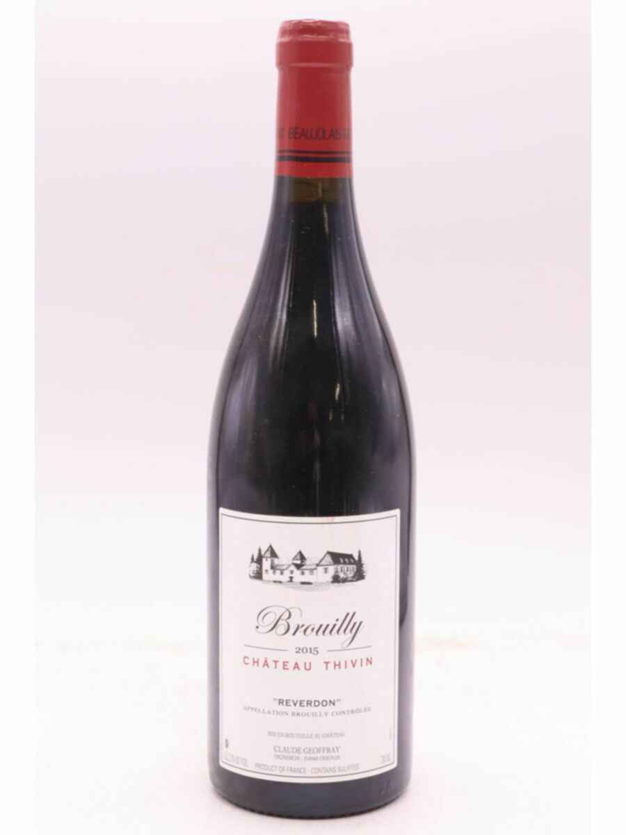 Chateau Thivin Brouilly Reverdon, 2015