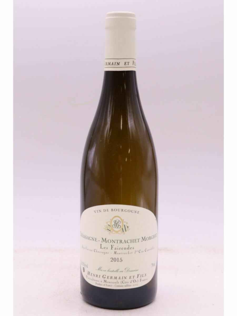 Henri Germain Chassagne Montrachet Morgeot Les Fairendes 1er Cru 2015