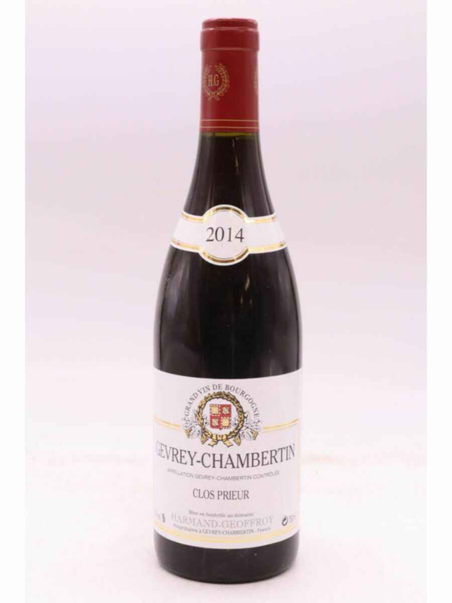 Harmand Geoffroy Gevrey Chambertin Clos Prieur, 2014