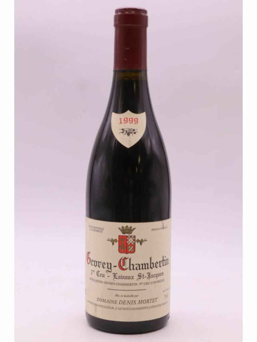 Denis Mortet Gevrey Chambertin Lavaux St Jacques 1er Cru 1999