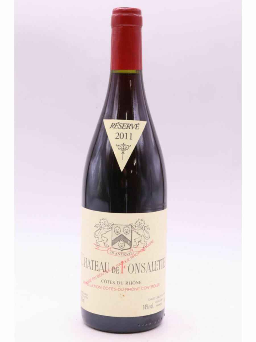 Rayas Chateau De Fonsalette Reserve 2011