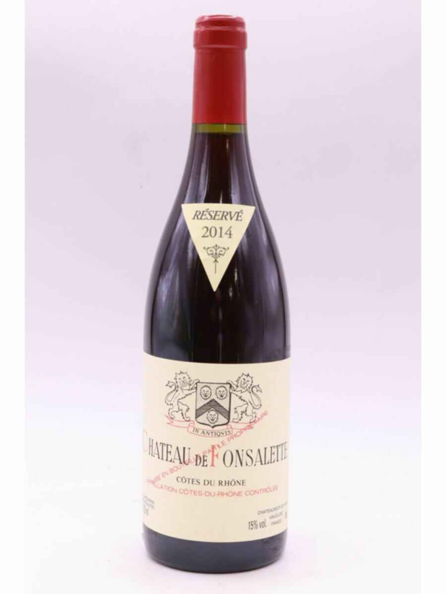 Rayas Chateau De Fonsalette Reserve 2014