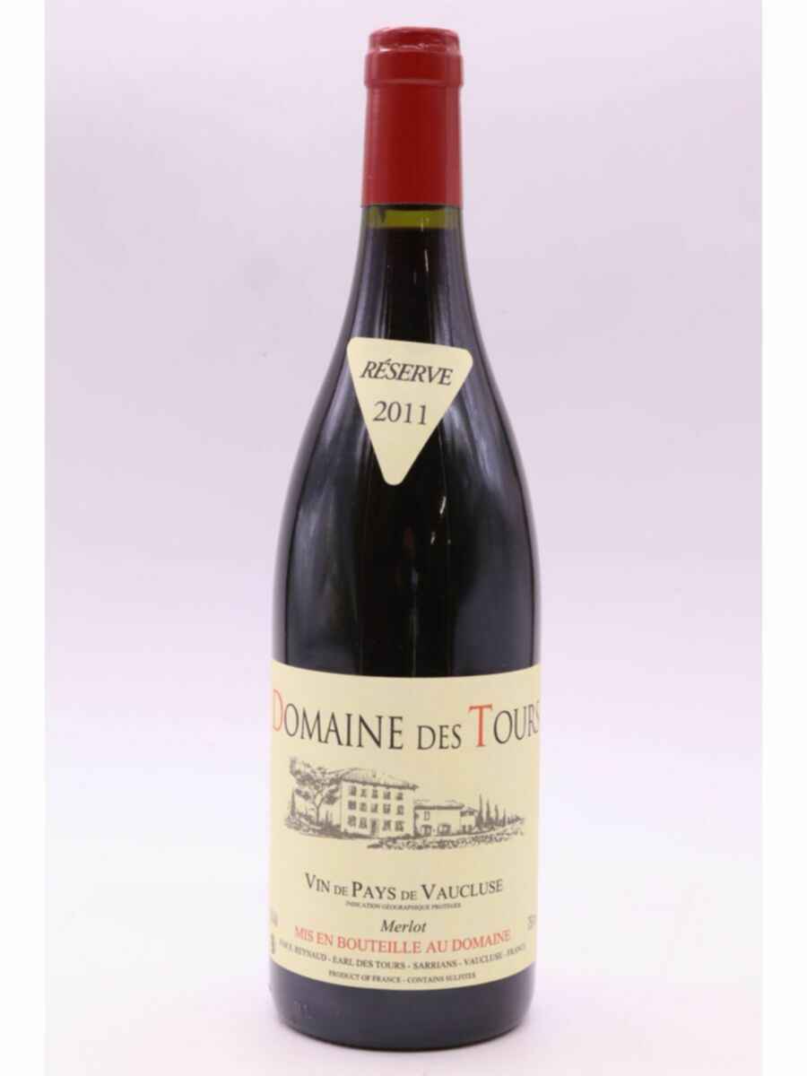 Rayas Domaine Des Tours  Vaucluse Merlot Reserve 2011