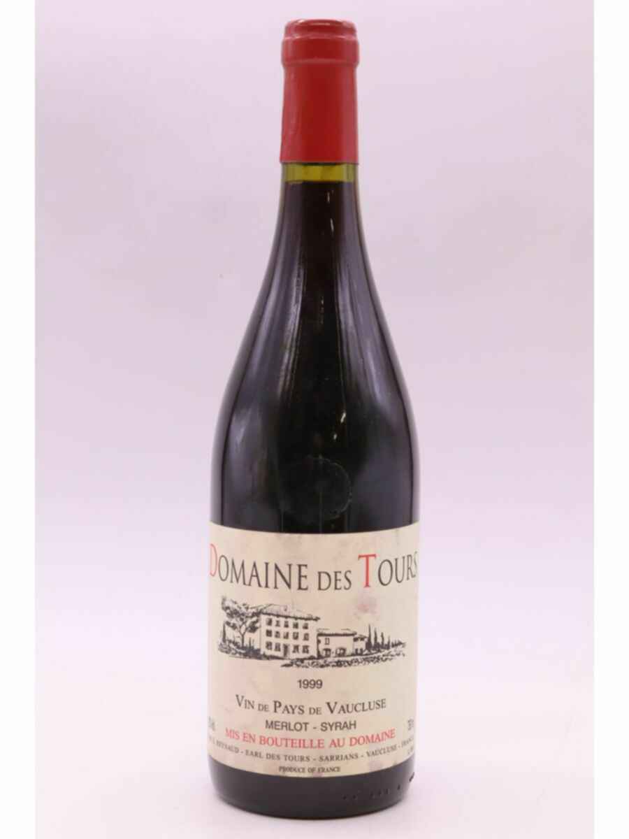Rayas Domaine Des Tours Vaucluse Merlot-syrah Reserve 1999