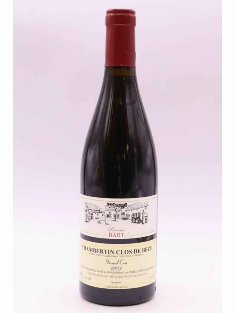 Bart Chambertin Clos De Beze Grand Cru 2007