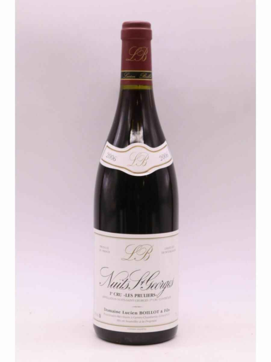 Lucien Boillot Nuits St Georges Les Pruliers 1er Cru 2006