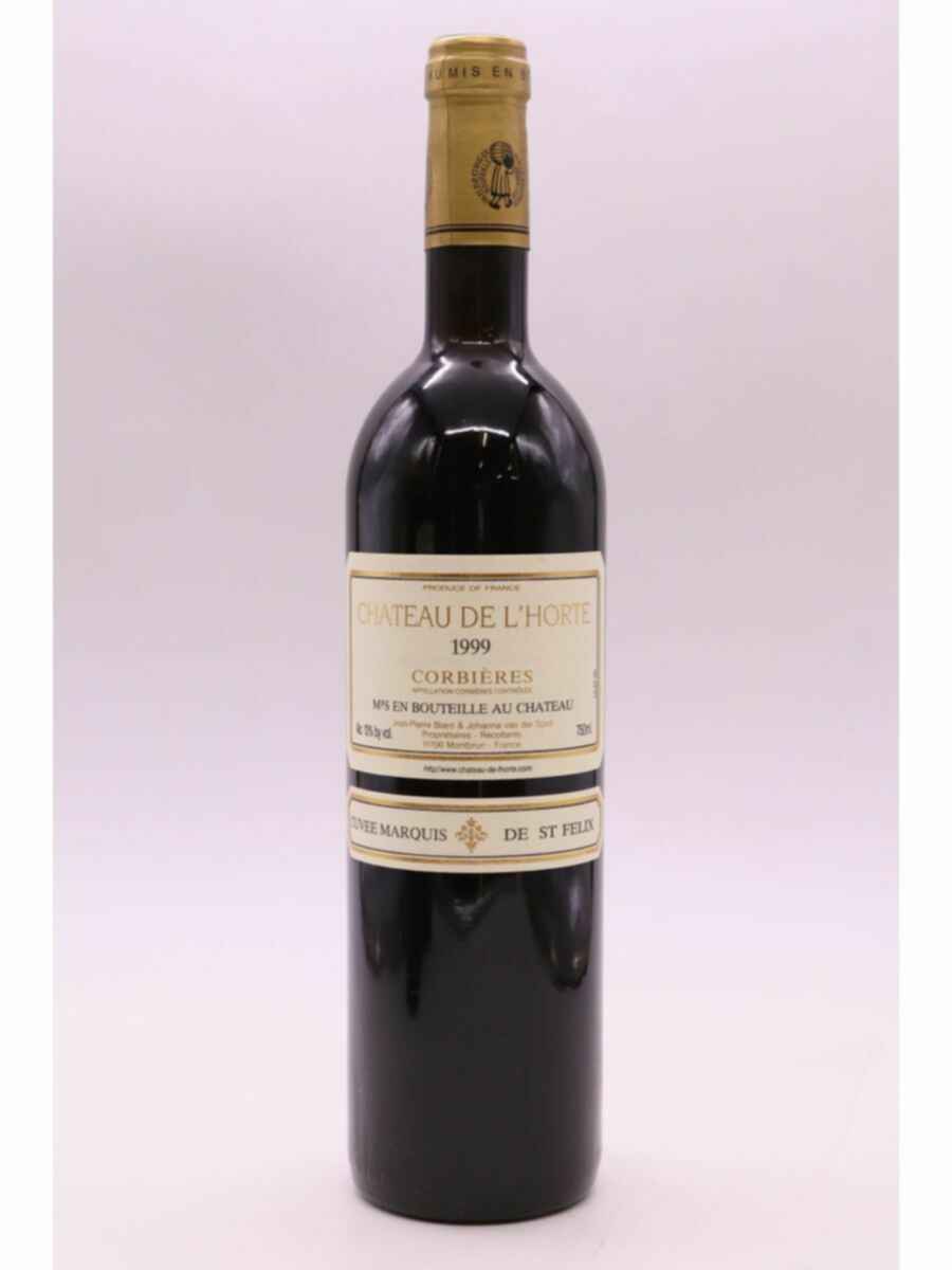 Chateau De L'horte Cuvee Marquis De Saint Felix, 1999
