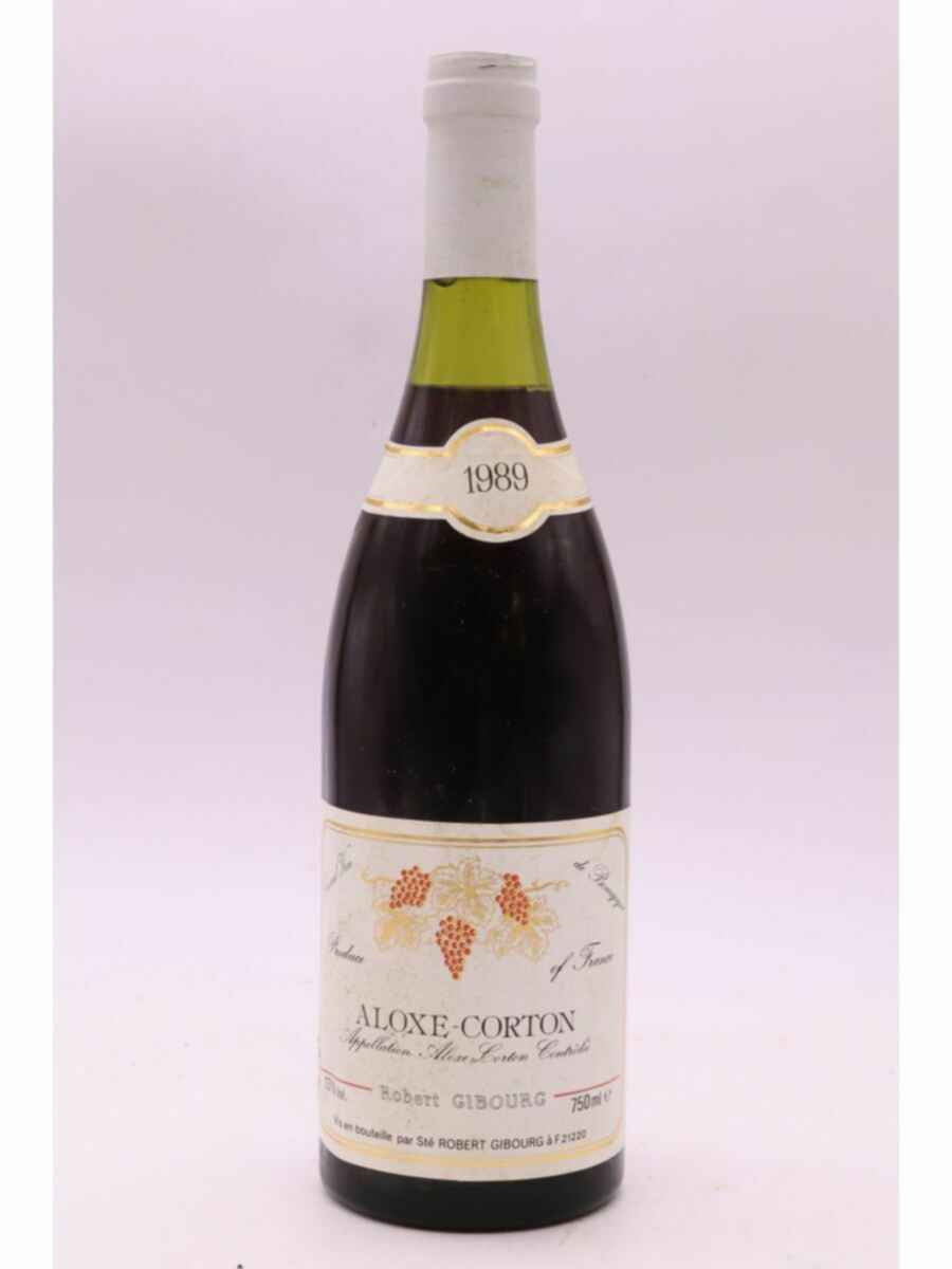Robert Gibourg Aloxe Corton, 1989