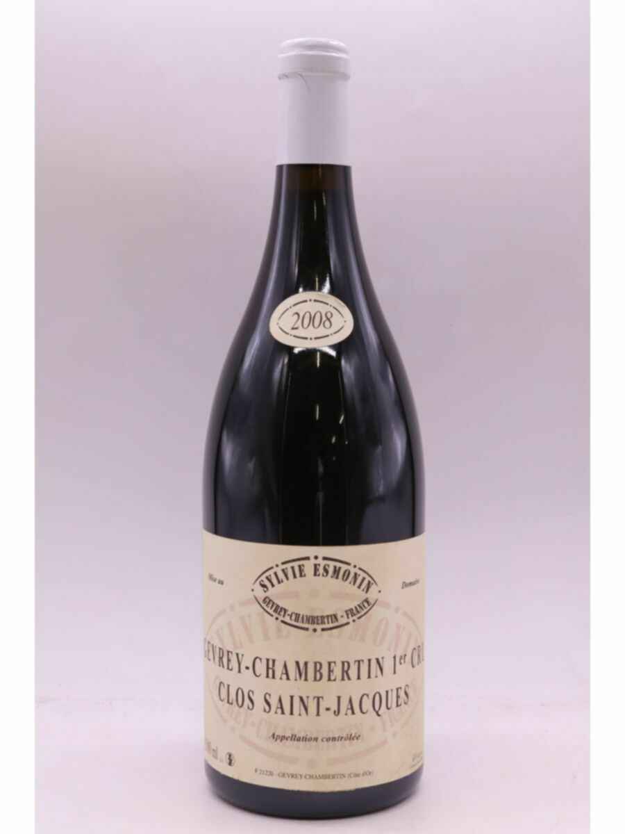 Sylvie Esmonin Gevrey Chambertin Clos St Jacques 1er Cru, 2008