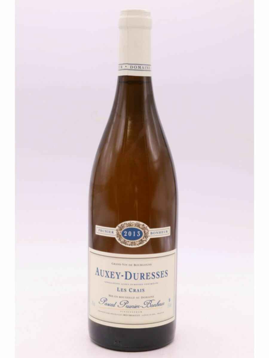 Pascal Prunier Bonheur Auxey Duresses Blanc Les Crais, 2013