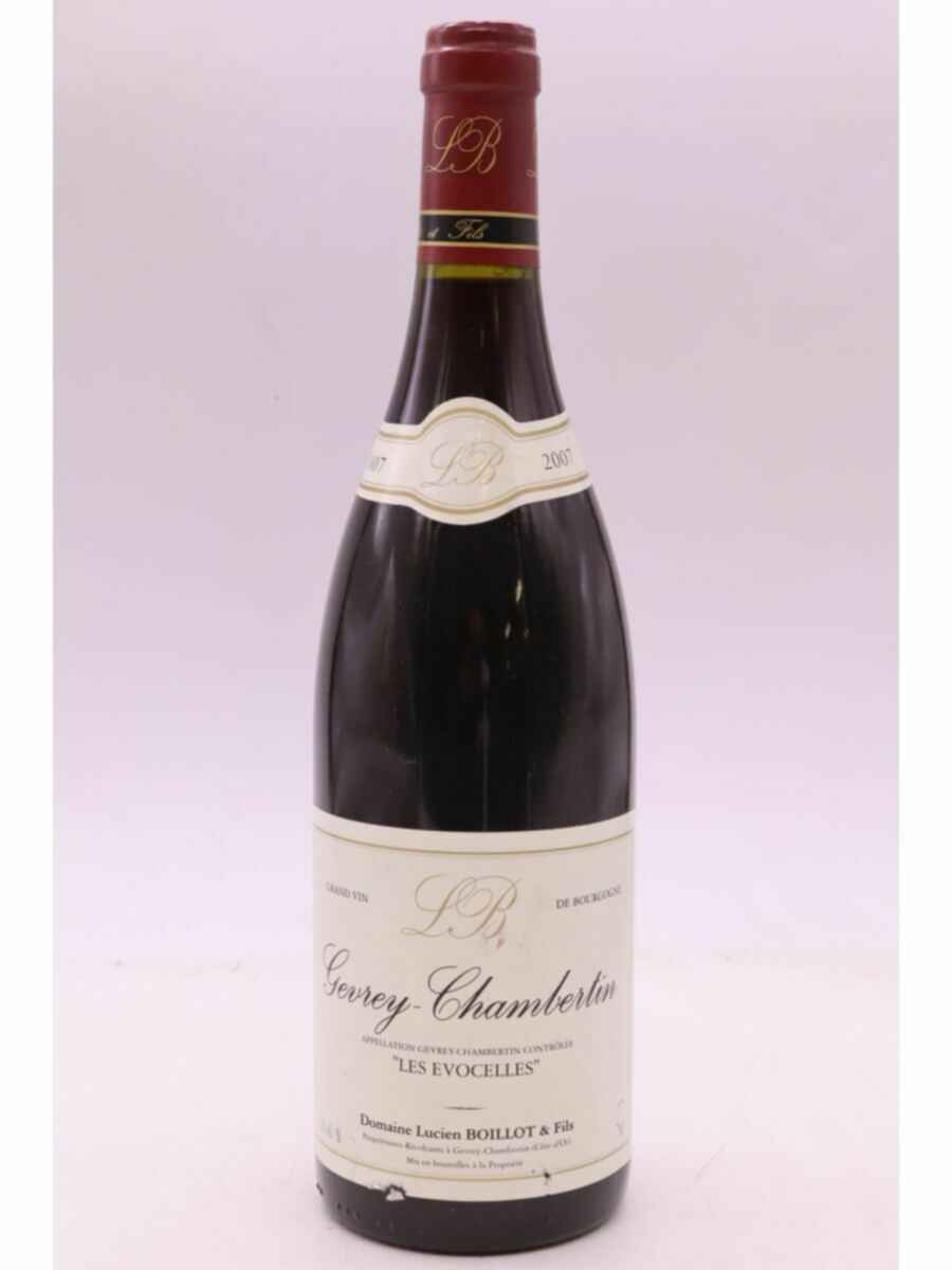 Lucien Boillot Gevrey Chambertin Les Evocelles 1er Cru, 2007
