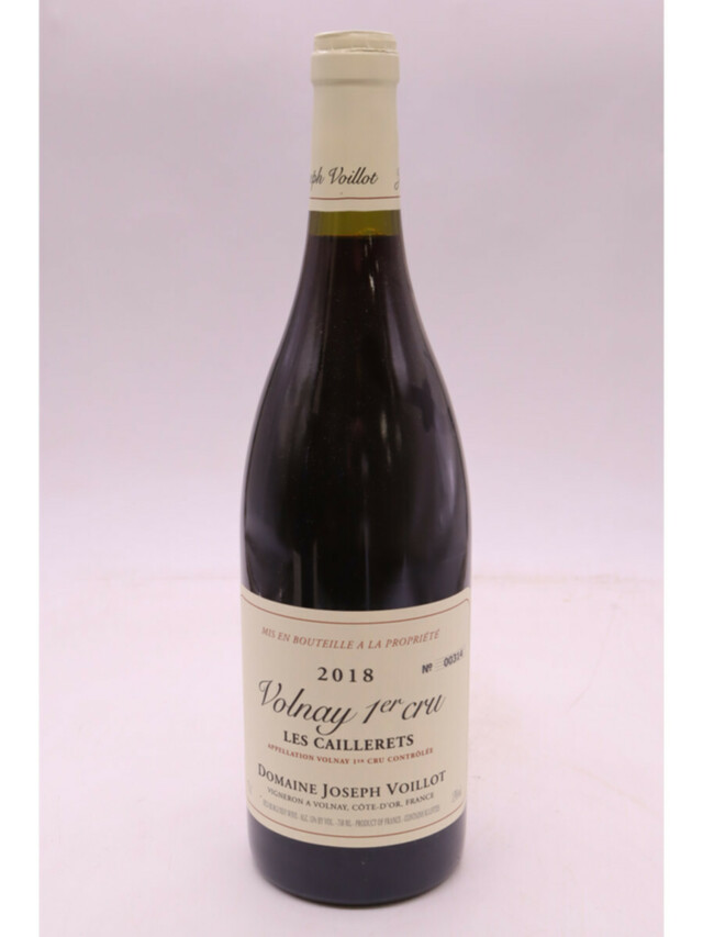 Joseph Voillot Volnay Les Caillerets 1er Cru, 2018