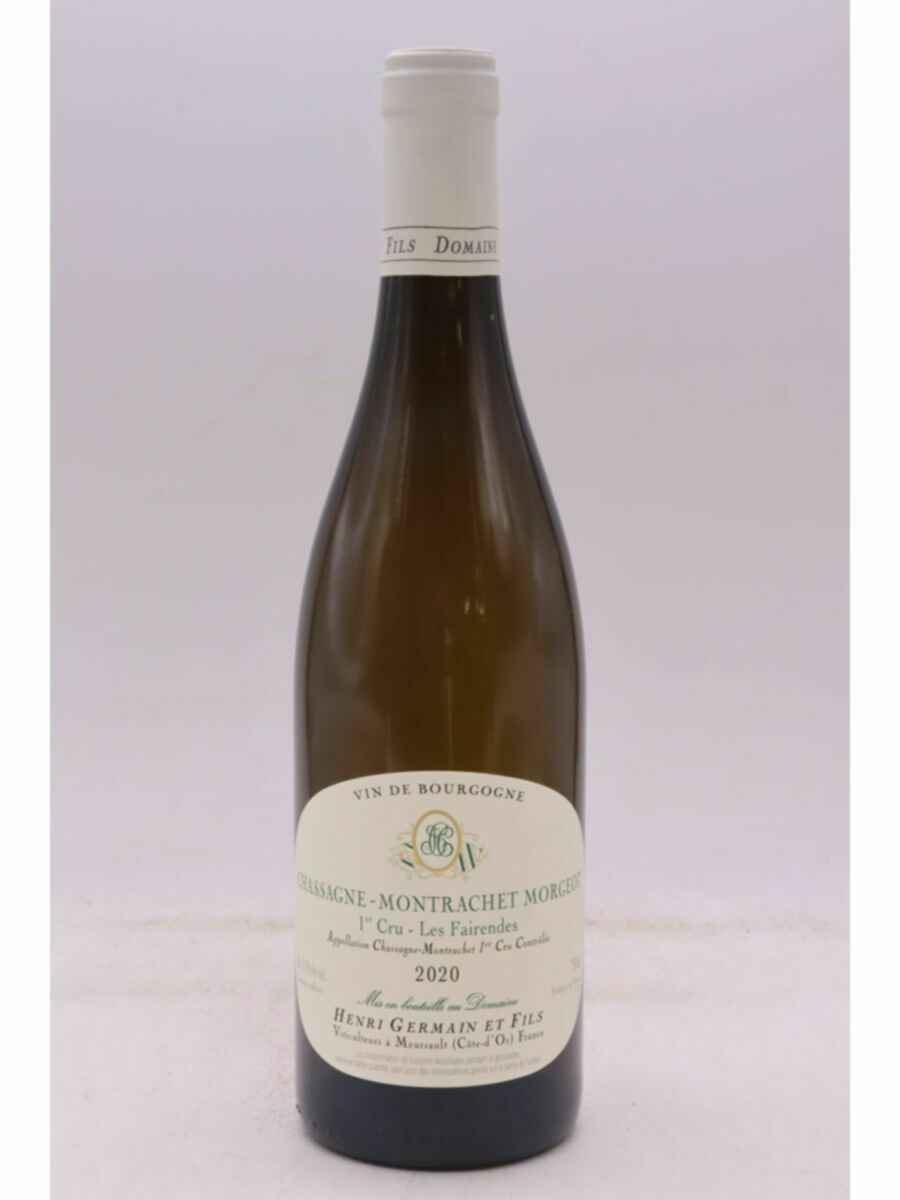 Henri Germain Chassagne Montrachet Morgeot Les Fairendes 1er Cru, 2020